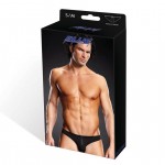 Blueline Performance Microfiber Zip-Up Sports Brief Black